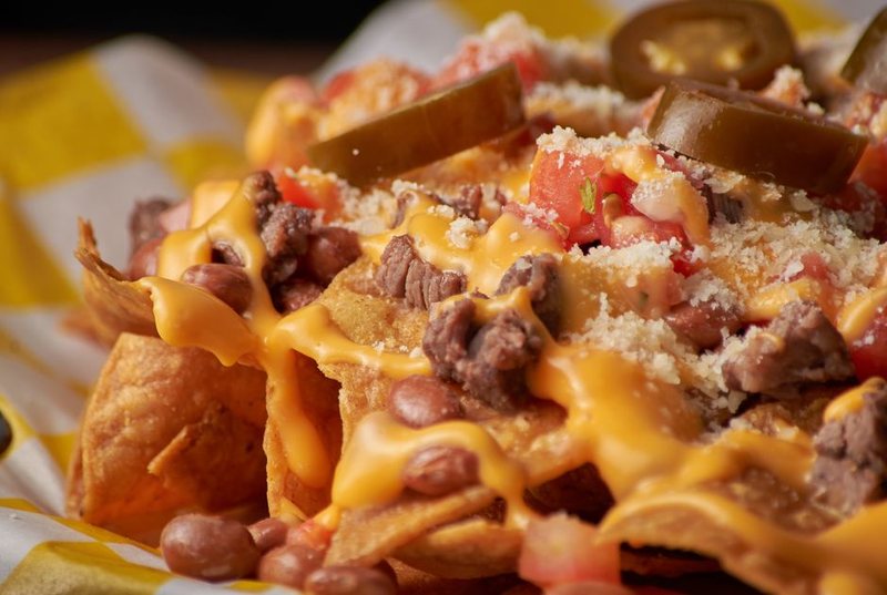 Nachos garnis
